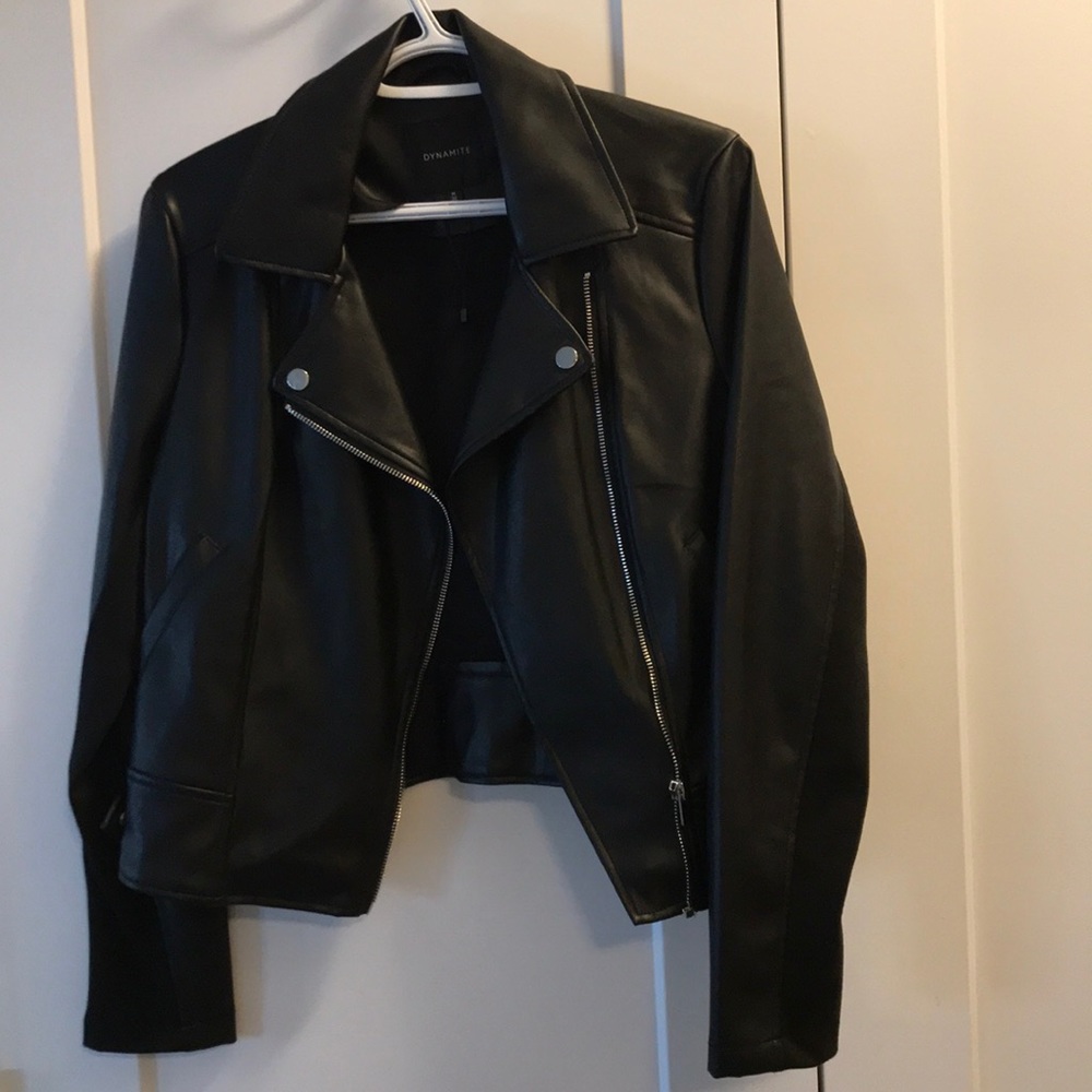 Leather jacket